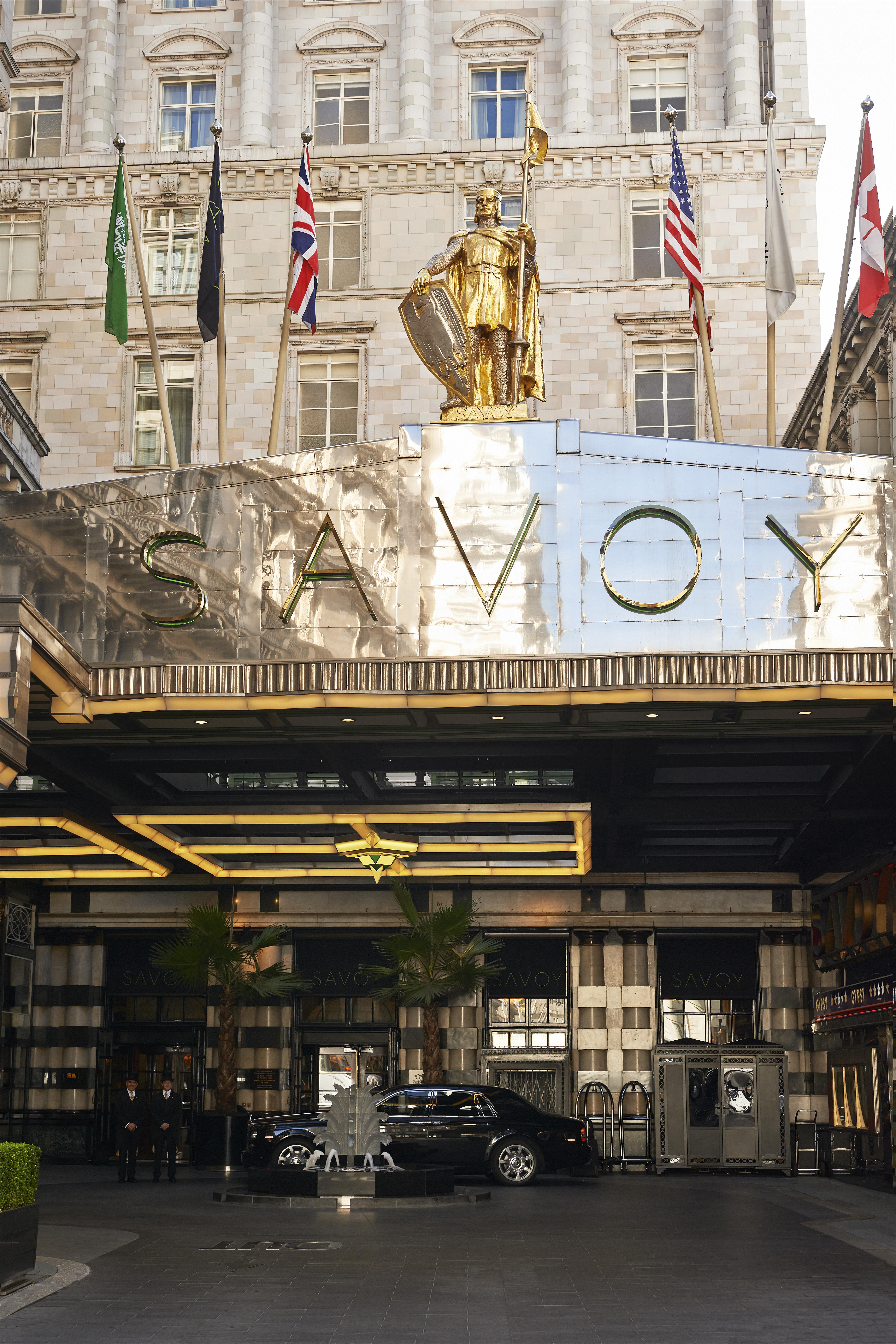 Hotel The Savoy London Exterior foto